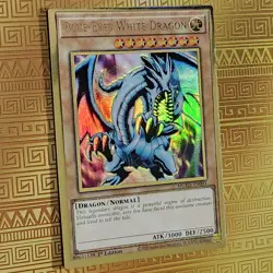 Blue-Eyes White Dragon MGED-EN001 Maximum Gold Rare 1st Ed NM Yu-Gi-Oh TCG - Image 1