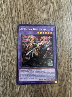 Yugioh Azamina Ilia Silvia MP25-EN103 1st Edition Prismatic Secret Rare NM - Image 1