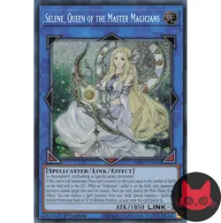 Yugioh Selene, Queen of the Master Magicians RA01-EN047 Secret Rare 1st Ed NM - Image 1