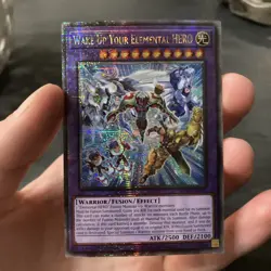 Wake Up Your Elemental HERO (Quarter Century Secret Rare) MP24-EN018 LP/NM - Image 1