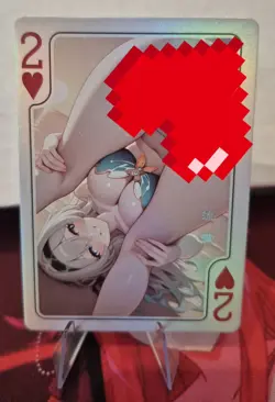 Beautiful Delicate Moan 2?/Goddess Story/Waifu Card/Sexy Card/Anime Card - Image 1