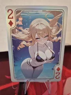 Beautiful Delicate Moan 2?/Goddess Story/Waifu Card/Sexy Card/Anime Card - Image 1