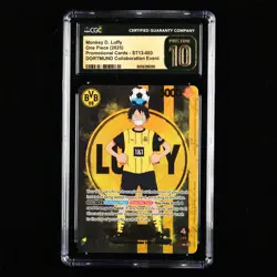 CGC Pristine 10 2025 ONE PIECE Promotional Card- ST13-003 Monkey D. Luffy - Image 1