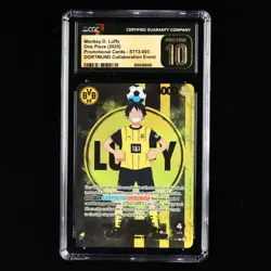 CGC Pristine 10 2025 ONE PIECE Promotional Card- ST13-003 Monkey D. Luffy - Image 2