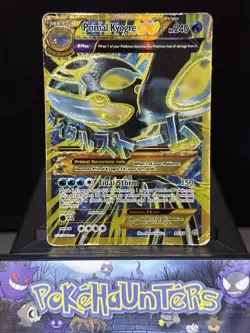 Pokemon Card Primal Kyogre EX 96/98 Ancient Origins Full Art Ultra Rare Played - Image 1
