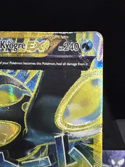 Pokemon Card Primal Kyogre EX 96/98 Ancient Origins Full Art Ultra Rare Played - Image 2