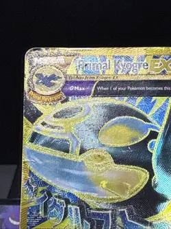 Pokemon Card Primal Kyogre EX 96/98 Ancient Origins Full Art Ultra Rare Played - Image 3