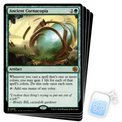 ANCIENT CORNUCOPIA X4 Outlaws Of Thunder Junction: The Big Score BIG Magic MTG - Image 1