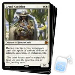 GRAND ABOLISHER X4 Outlaws Of Thunder Junction: The Big Score BIG Magic MTG CARD - Image 1