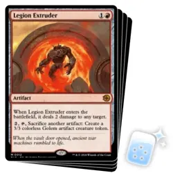 LEGION EXTRUDER X4 Outlaws Of Thunder Junction: The Big Score BIG Magic MTG CARD - Image 1