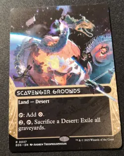 Scavenger Grounds - Borderless - Stellar Sights - EOS - MTG - EN - NM - 0037 - Image 1