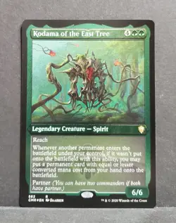 KODAMA of the EAST TREE Foil Etched Commander Legends MtG Magic New - Image 1