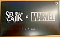 MTG Secret Lair x Marvel: Deadpool RAINBOW FOIL April Fool Release - Sealed ???? - Image 1