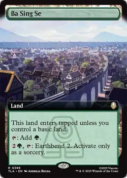 Ba Sing Se Extended Art Avatar: The Last Airbender NM MTG - Image 1