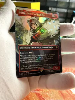 Yuffie, Materia Hunter- Magic The Gathering-🐥Chocobo Track Near Mint Foil ✨🐥 - Image 1