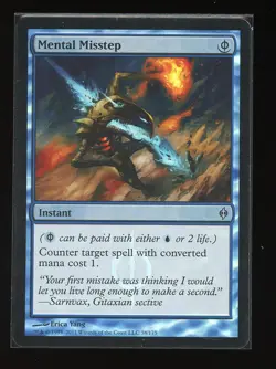 Mental Misstep - Foil - New Phyrexia - 2011 - Magic: The Gathering - Image 1
