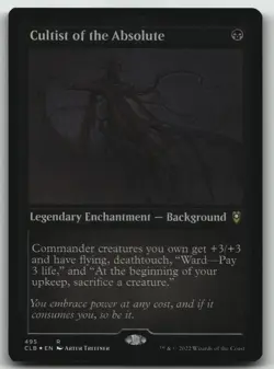 Cultist of the Absolute (Foil Etched) foil R Commander Legends: Battle for Baldu - Image 1