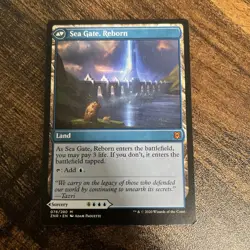 MTG Zendikar Rising #076 Sea Gate, Reborn / Restoration - Image 1