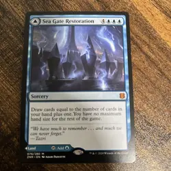 MTG Zendikar Rising #076 Sea Gate, Reborn / Restoration - Image 2