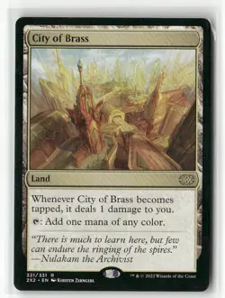 Magic The Gathering City of Brass Rare - Image 1