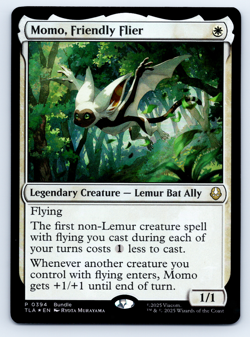 Avatar Momo, Friendly Flier FOIL P 394 Promo Magic the Gathering - Image 1