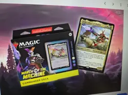 Magic the Gathering March of the Machine Cavalry Charge Commander Deck - Sealed - Image 1
