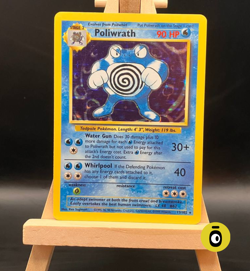 POKEMON - POLIWRATH HOLO RARE 13/102 - Base Set - ENG - COND EXCELLENT - Vintage - Image 1