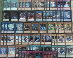 YuGiOh 70 Card Link XYZ Legendary Fisherman Whale Umi Deck w30 Card Extra&Side - Image 1