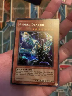 VLP Yugioh Asian English Barrel Dragon Prismatic Secret Rare VB5-003 - Image 3