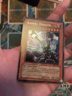 VLP Yugioh Asian English Barrel Dragon Prismatic Secret Rare VB5-003 - Image 4