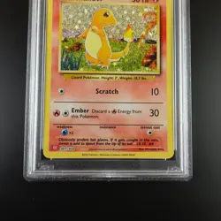PSA 9 Charmander 001/034 Pokemon Classic Collection English Holo Graded Card - Image 3