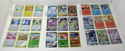 2016-2020 ASSORTED POKEMON CARDS APROX. 308 IN BINDER W/ SLEEVES + TIN & RUMMY - Image 4