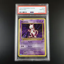 PSA 10 Mewtwo 014/034 Pokemon Classic Collection English Holo Graded Card - Image 1