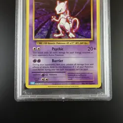 PSA 10 Mewtwo 014/034 Pokemon Classic Collection English Holo Graded Card - Image 3