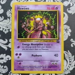 Mewtwo Wotc Black Star Promo #14/53 Pokemon Card Vintage - Image 1