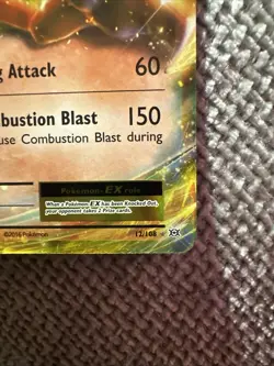 Pokemon TCG Charizard EX 12/108 XY Evolutions Ultra Rare Holo Card - Image 4