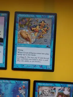 Urza's Legacy. Mtg Blue 5 Card Inc Snap,Frantic Search,Cloud Of Fairies. - Image 3