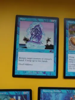 Urza's Legacy. Mtg Blue 5 Card Inc Snap,Frantic Search,Cloud Of Fairies. - Image 5