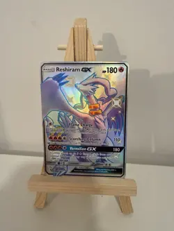 Pokemon Reshiram GX SV51/SV94 Hidden Fates Shiny Vault Card Mint Condition - Image 1