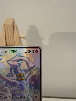 Pokemon Reshiram GX SV51/SV94 Hidden Fates Shiny Vault Card Mint Condition - Image 4