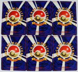 (6) - 1996 Original Japanese Pokemon Base Set Basic ENERGY Cards Pocket Monsters - Image 2