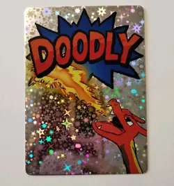 PokeDoodly CHARIZARD Chase Full Art Card Holo Doodly KABOOM Rare - Image 1