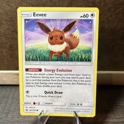 Eevee - 101/149 - Pokemon Sun & Moon Base Set Card NM - Image 1