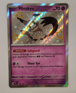 Pokemon SV-Paldean Fates 5 card lot: Mimikyu/Riolu/Scovillain/Sneasel, Xatu - Image 1