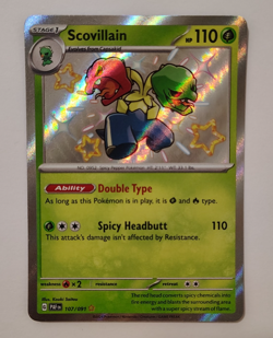 Pokemon SV-Paldean Fates 5 card lot: Mimikyu/Riolu/Scovillain/Sneasel, Xatu - Image 5