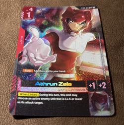 Gundam TCG ST04-011 Athrun Zala C+ Foil Version Card Game CCG English - Image 1