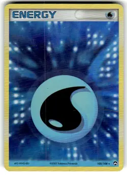Water Energy - 105/108 - Pokemon Power Keepers Holo Card MP - Image 1