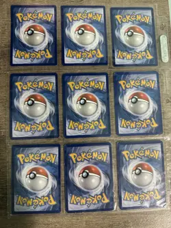 Pokemon Water and Ice Type Trading Card Game 9 Cards - Image 2