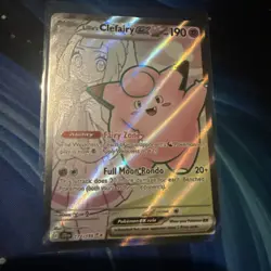 Pokemon Card Lillie's Clefairy ex 173/159 Full Art Journey Together Near Mint - Image 1
