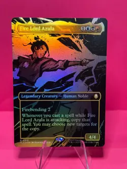 Fire Lord Azula (0313) (Borderless) Avatar: The Last Airbender Foil - Image 1